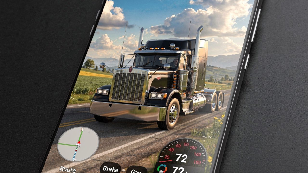 Open World Truck Driving